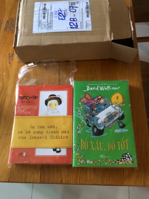 Đónh gói cẩn thận, sách in ấn rõ nét, giao hàng nhanh