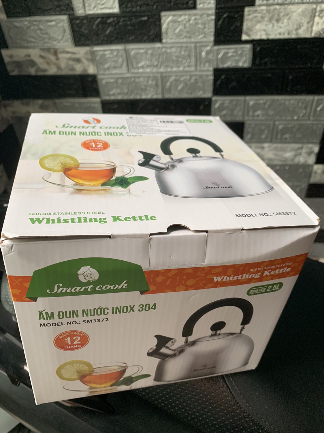 San phẩm đẹp, tay cầm cách nhiệt rất tốt, còi báo kêu rất to. Giao hàng rất nhanh.