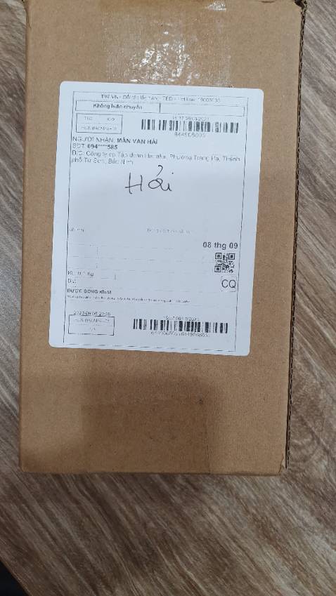 Giao hàng loại to quá ko dùng đc, ko biết có đổi đc ko, nếu ko thì đành vứt và chấm dứt giao dịch với tiki !