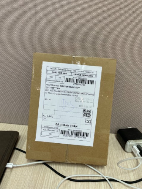 Sản phẩm giao nhanh, đóng gói cẩn thận. Chất lượng tốt, sản phẩm đáng mua