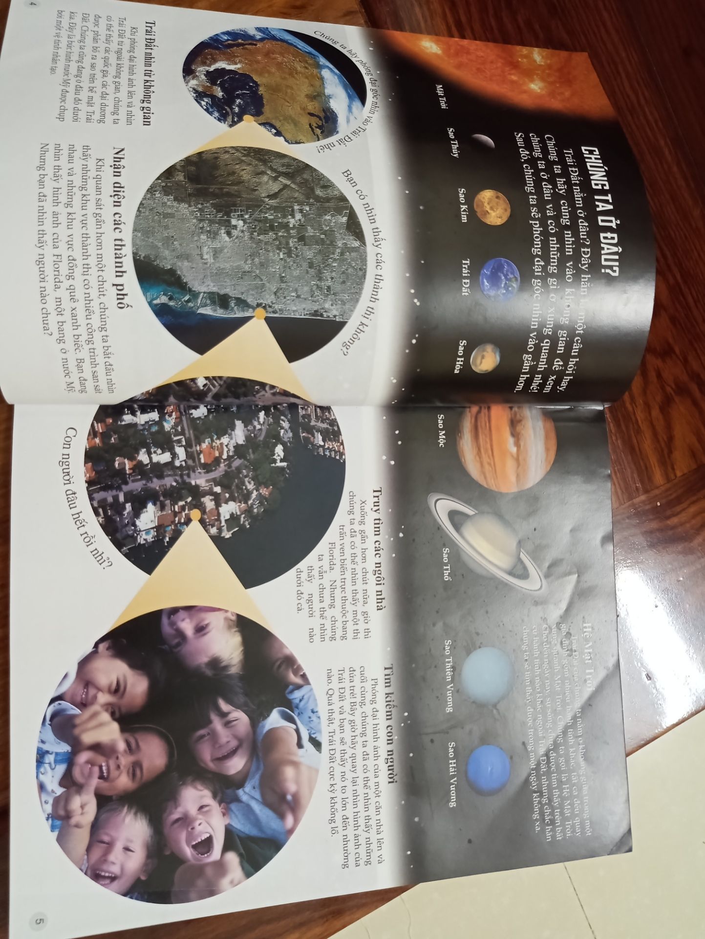 Mình và hai bé đều thích bộ sách này. Thông tin hữu ích, tranh ảnh đẹp. Mình lấy tạm ảnh sách khác.