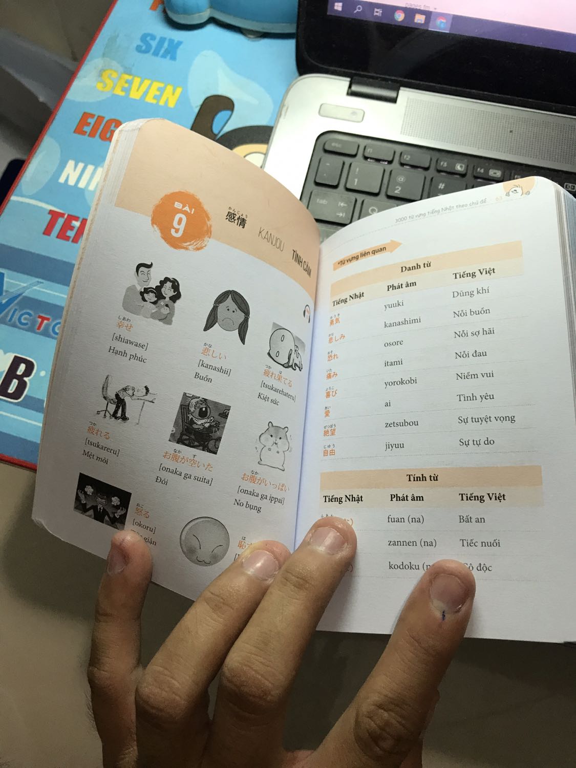 Sách nhỏ gọn, màu đẹp, sách mới, nội dụng phong phú, dễ dàng cho các bạn mới muốn tiếp cận tiếng Nhật. Hình ảnh dễ thương. Mình hài lòng với sách
Mình đặt hàng thứ 5 và thứ 2 là ngày giao hàng. Không hiểu vì sao đến thứ 2 trạng thái vẫn là tiki đã tiếp nhận. Cho đến khi mình ib *** thì mới xem đơn hàng mình. Mình đã mua rất nhiều nhưng mới chỉ gặp trường hợp như thế lần đầu. Rất bực mình.