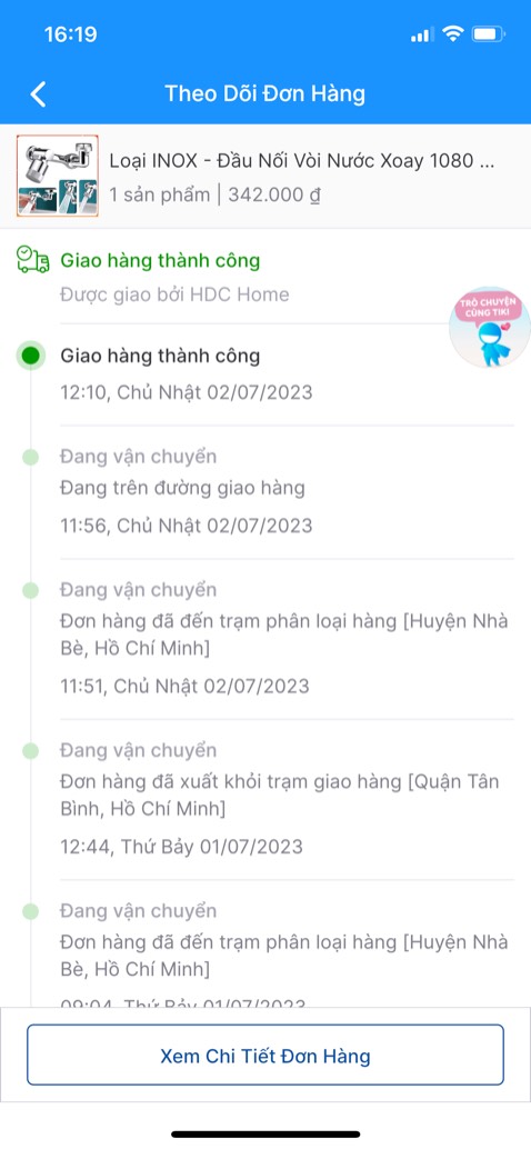 Hàng tốt, nhưng giao hàng chậm mất 1 ngày, không hiểu đơn vị chuyển hàng như thế nào mà hàng về Nhà Bè, rồi chuyển lên Tân Bình xong rồi lại quay về Nhà Bè 🙁🙁🙁. Hơi tiếc cho shop không được 5 sao vì khâu vận chuyển.