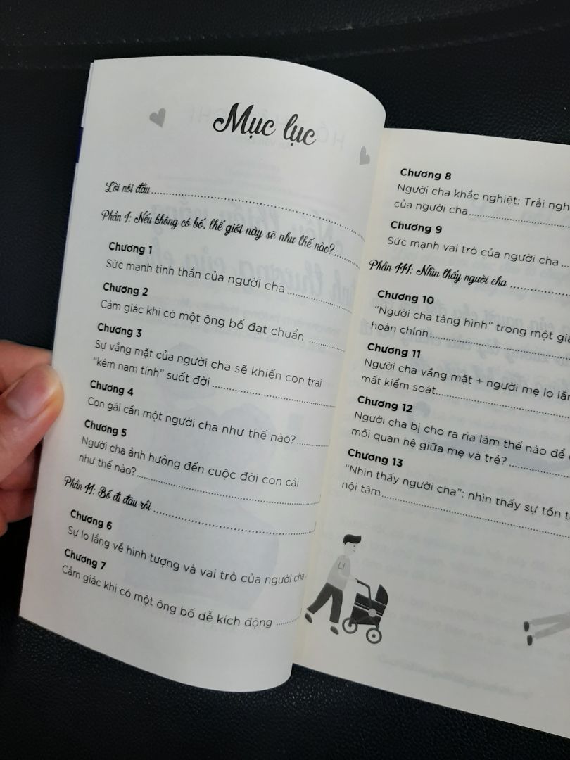 sách hay cho bác nào chuẩn bị và đang làm cha tham khảo nhé, sức ảnh hưởng của người cha đối với con sẽ thâm vào xương tủy của chúng và đi theo chúng đến hết cuộc đời, chích sách nếu thiếu vắng tình thương của cha