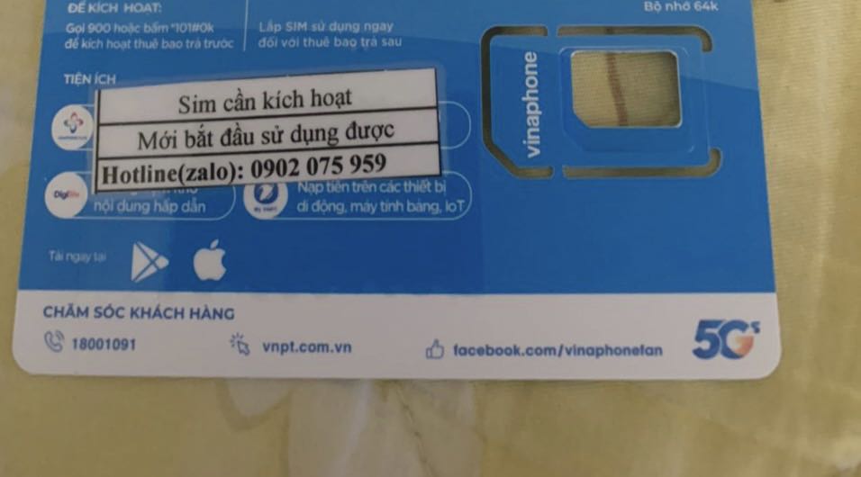 Giao hàng nhanh, sim đúng chất lượng, ngày sử dụng tính theo ngày đặt mua. Hỗ trợ kích hoạt nhanh.
Sẽ mua tiếp sim của shop