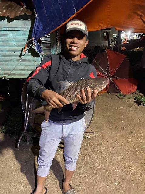 Đi câu thử mới biết đk k biết lên đk cá to k.nhìn ok