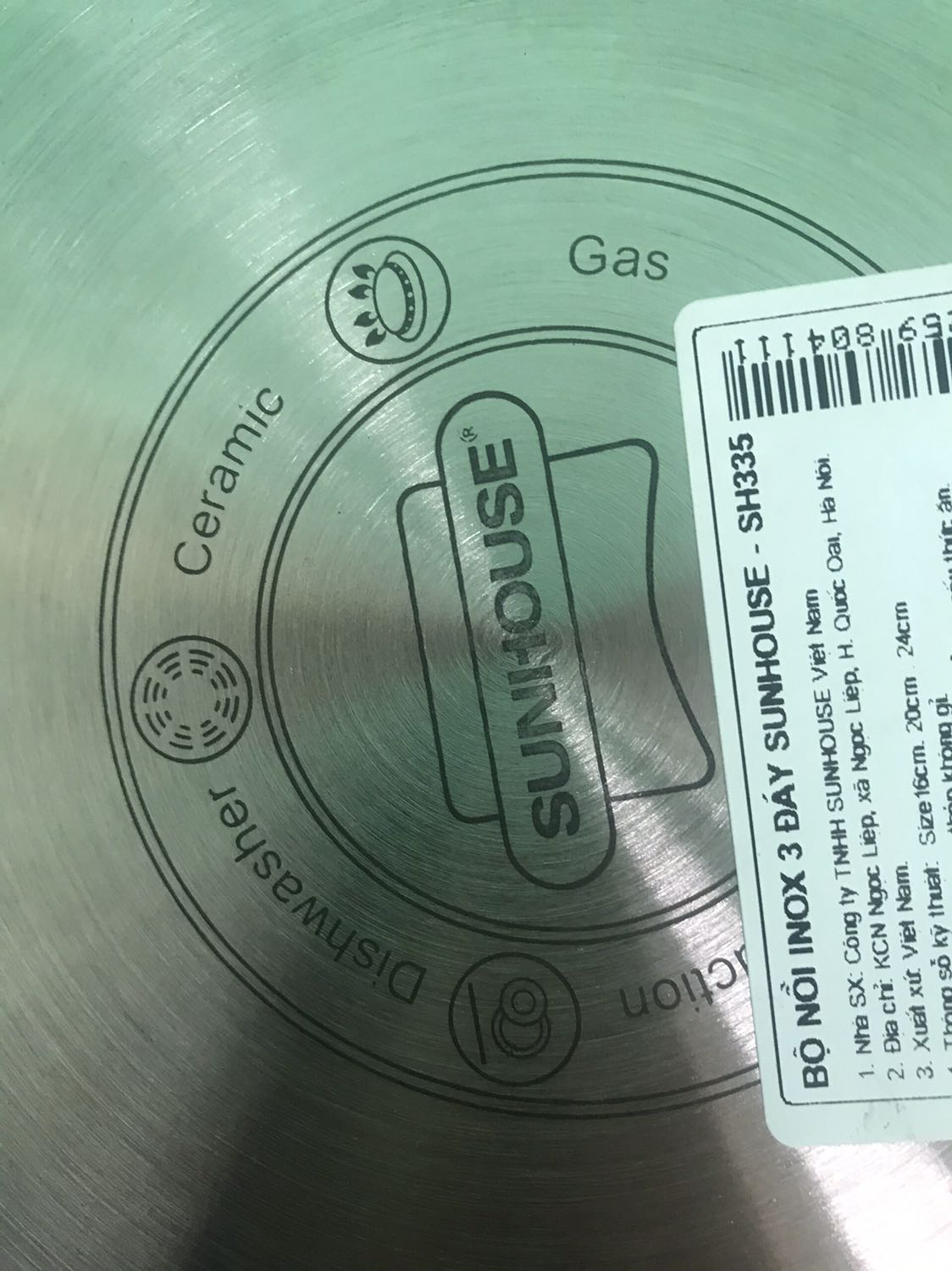 Hàng tốt. Cái nồi nhỏ nhất nhìn bé xíu xinh xinh, kute hết sức hà! ?