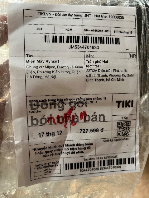 Bao bì tốt, so như giới thiệu, hàng mới. Đề nghị cửa hàng gửi phiếu bảo hành so đến cty locknlock. Chất lượng chưa sử dụng nên chưa đánh giá.