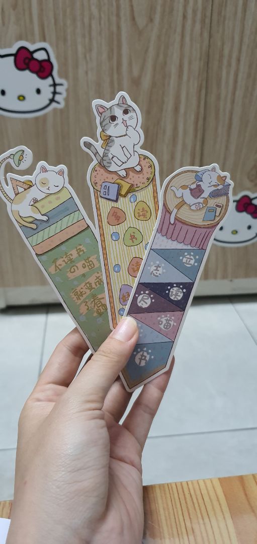 bookmark sui xinh, bản in đẹp