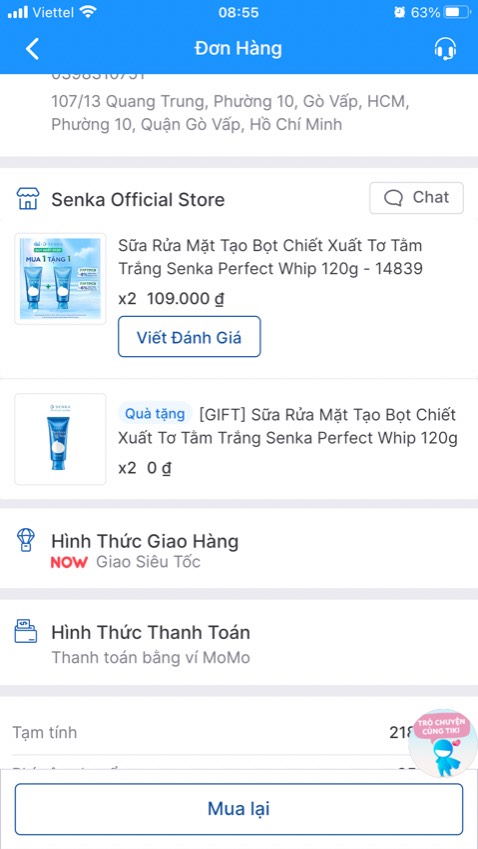 Treo đầu dê bán thịt ***, mua rất nhiều sp trên tiki nhưng lần này nhận đc cục tức. Nếu ko muốn cho qua tặng kèm thì đừng bỏ vào trong đơn hàng làm gì hết nhé.