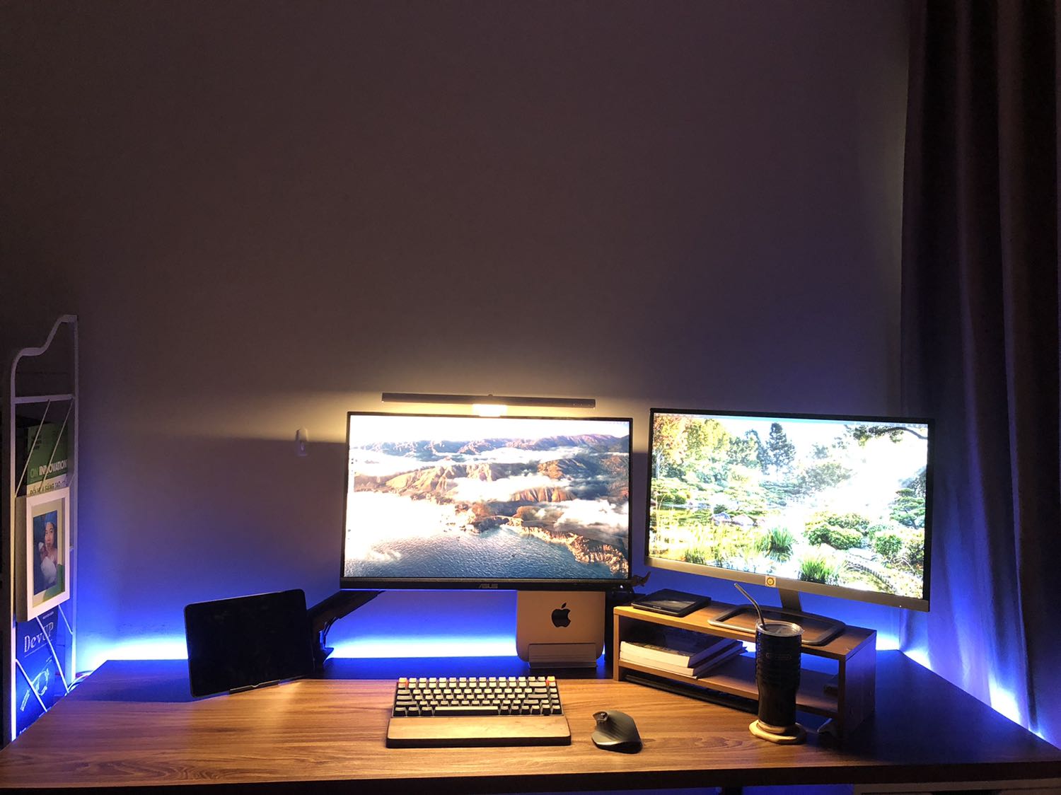 Đèn treo đủ sáng, gọn, đẹp. Mang tính chất vật trang trí cho không gian làm việc