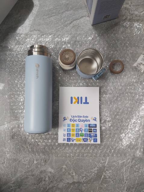 Hàng đóng gói cẩn thận, bình có cả gioăng cao su dự phòng. Đựng nước đầy nếu không dùng thì 11 tiếng vẫn còn ấm