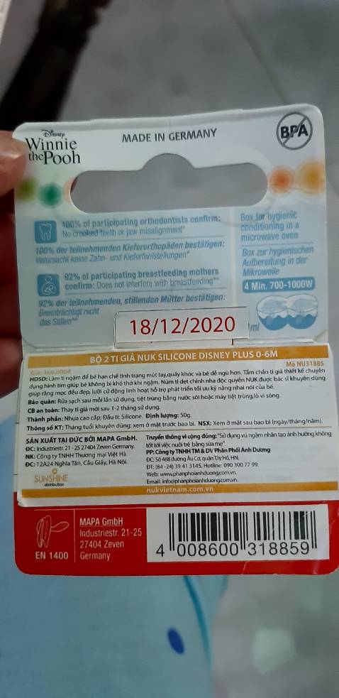 Thấy nhỏ quá, giao đúng hình nhưng hàng cũ, sản xuất từ năm 2020