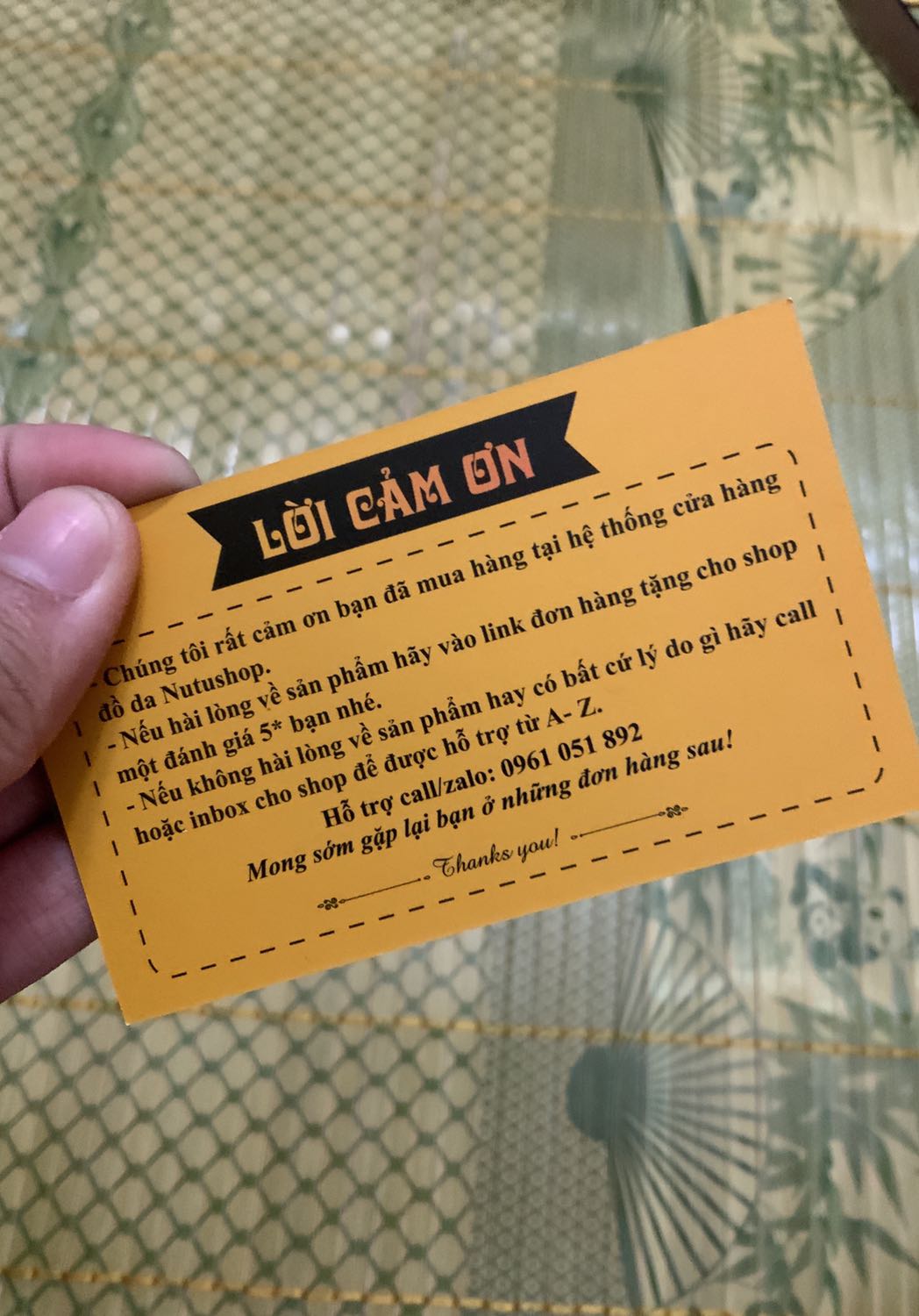 Hàng rất chất lượng, shop đóng gói rất kĩ và có hướng dẫn kèm lời cảm ơn. Nói chung là rất hài lòng với sản phẩm này của shop