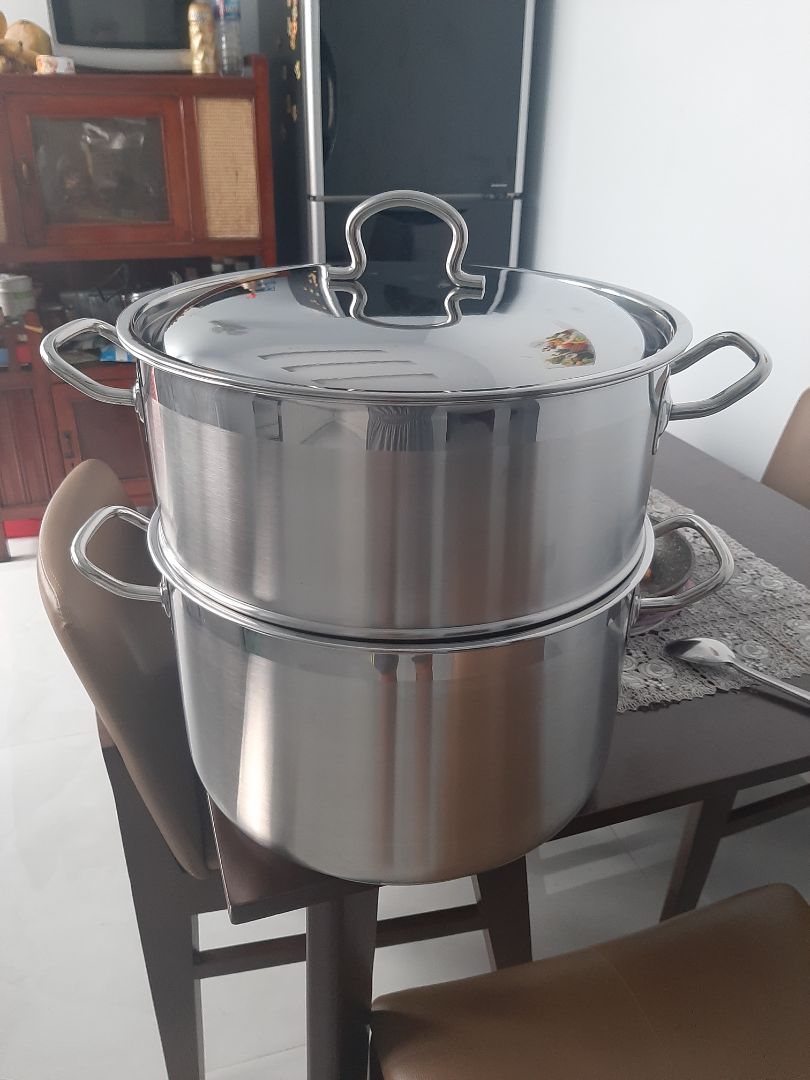 nồi tốt, đẹp như hình. Tuy nhiên, hàng tặng là 5 cái muỗng không đẹp, đầu muỗng còn nhiều bavia inox, dùng rất nguy hiểm cho miệng. Shop lưu ý hàng tặng, có tâm xíu...