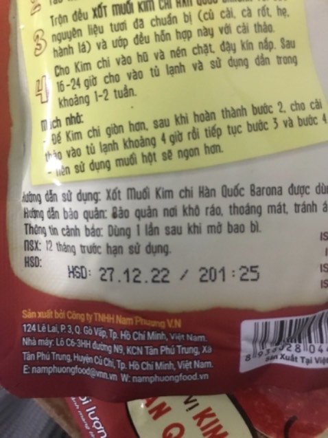 Hạn dùng quá gần . Phải tranh thủ làm sớm