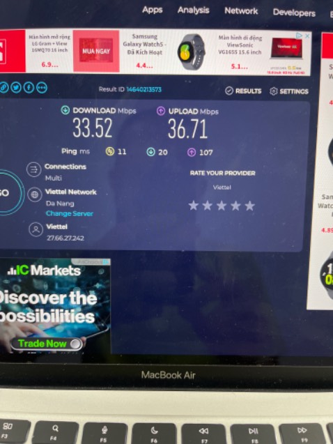 tiêu đề ghi 300 Mbps mà mạng chỉ ra dưới 100mbps. không có chỗ nào ghi thông tin là tối đa 100mbps. một chiêu qua mặt khách hàng.