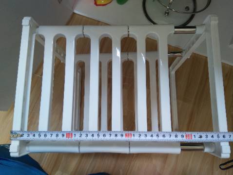 Kích thước thực là hơn 30cm, gắn đc có 3 thanh trên mỗi cây, dư ra  4 thanh