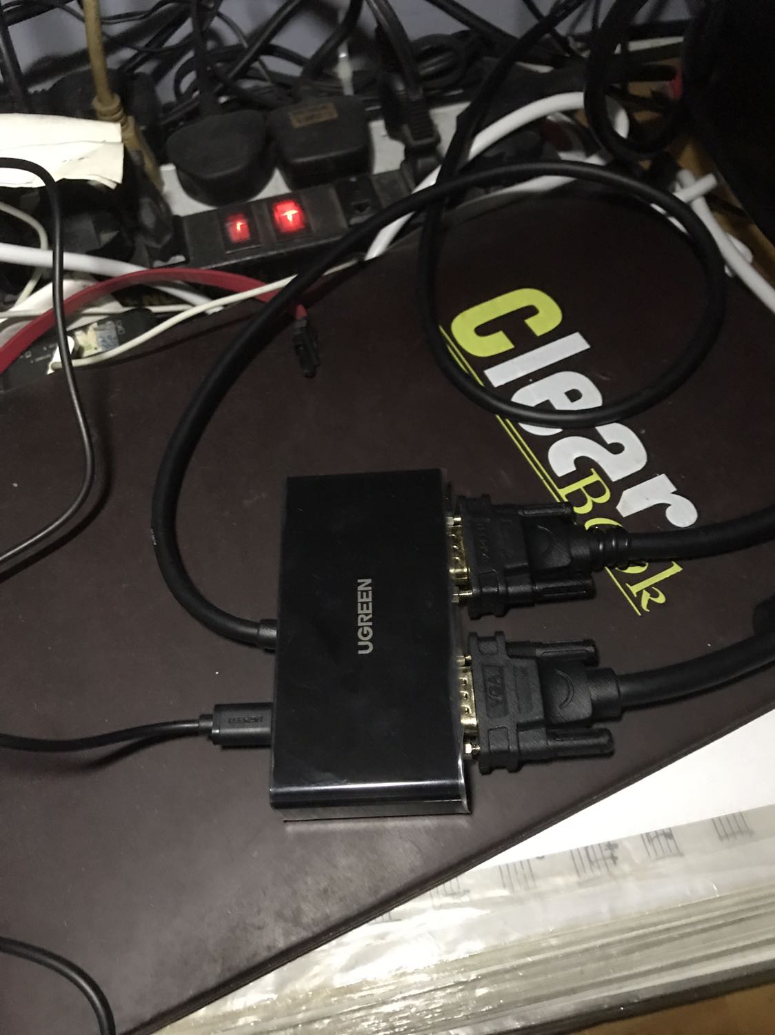 Bị nhiễu hình. Muốn đổi lại