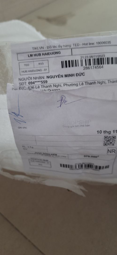 Mình đặt 110 viên và thanh toán 110 nhưng gửi cho mình 90 viên là sao