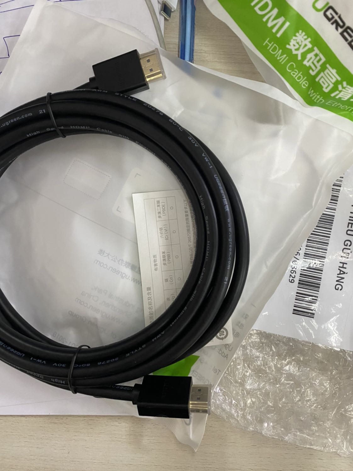 Mua cáp Micro HDMI to HDMI mà lại nhận được HDMI to HDMI, đang nhờ Tiki hỗ trợ đổi hoặc trả lại sản phẩm