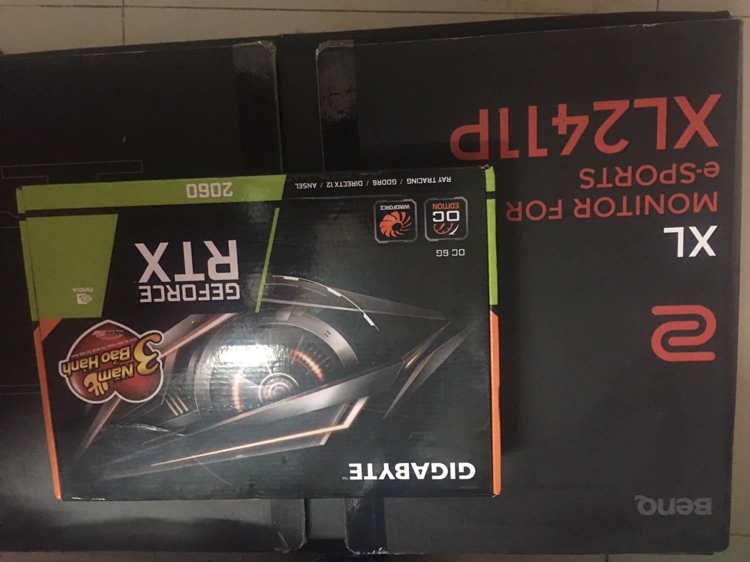 đặt hôm nay hôm sau đã nhận 
mà cái pc ch về nên ko có gì *** 
ngậm nguồi để e nó trong thùng vài hôm nữa