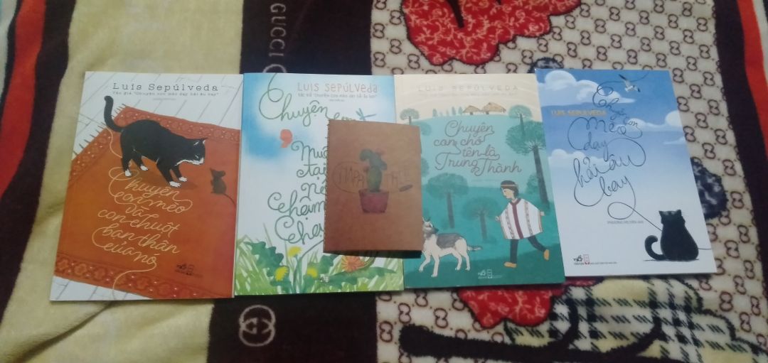 Sản phẩm đóng gói kĩ cang,ngay ngắn. Sách rất đẹp, hay và ý nghĩa. Vì lần trước mình đọc quyển " Chuyện con mèo dạy hải âu bay" rats hay nên lần này mình đặt luôn một combo và tất cả ngoài mong đợi..... Những quyển sách này rất hay?