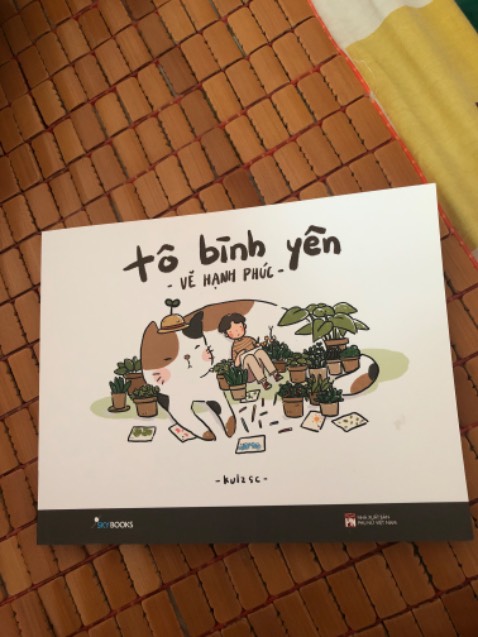 Sản phẩm hơi bị dơ nhẹ ở phần bìa nhưng ko sao mình rất thích nhaaaa