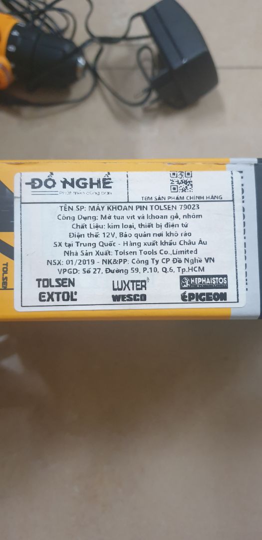 Hàng mới, đóng gói chuẩn. Tuy nhiên sản xuất đã 2 năm (1/2019) nên chắc chắn ảnh hưởng đến chất lượng pin.