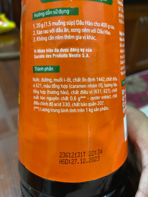 Chưa dùng. Nhưng hơi khác quảng cáo ( hào ghi 1/% mà trên chai có 0,4% ?????)
Tiki giao hàng nhanh, gói cẩn thận Ok