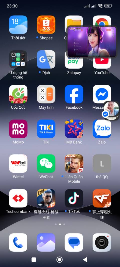 mới mở hộp mọi thứ đều ok