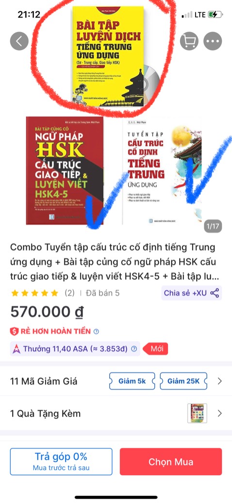 Giao nhầm sách cho tôi rồi , yêu cầu giao đúng sách cho tôi nhanh nhất có thể cuốn khoanh đỏ là đơn tôi đặt nhưng về là cuốn khác 🤪mất quan điểm quá từ trước vẫn luôn tin Tiki giờ hụt hẫng quá