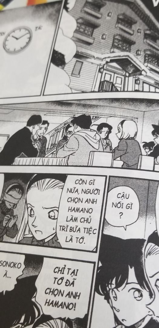 hơi shock xíu tại truyện có poscard mà lại không có seal, mà thui k sao tại không bị df nhìu và conan thì hay khỏi bàn rồii