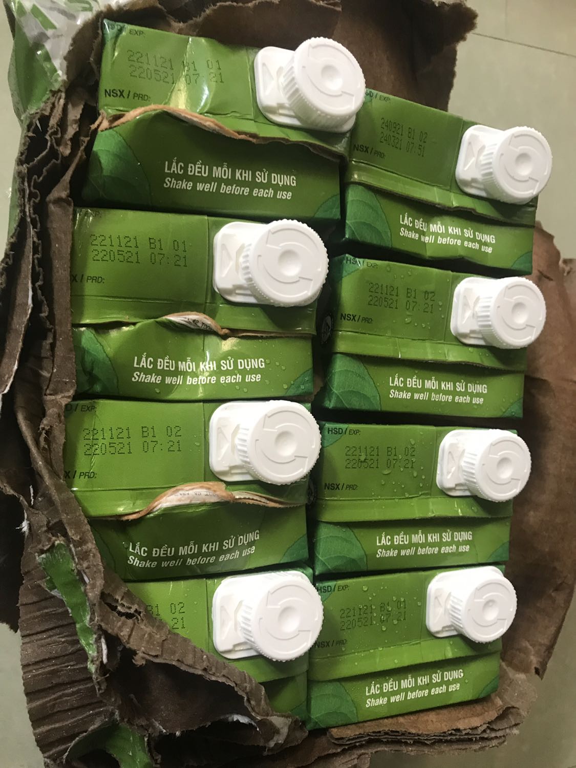 Sản phẩm lỗi hư hỏng rất nặng