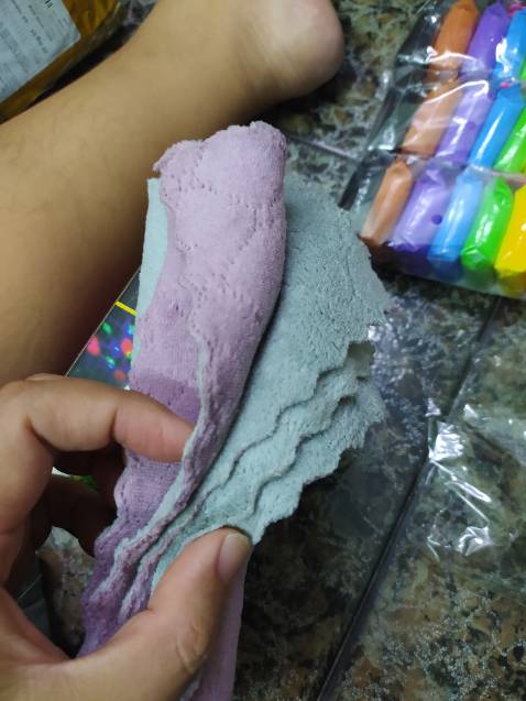 Giới thiệu bộ 10 khăn lau 2 mặt, mở ra thì chỉ có thế thôi đó