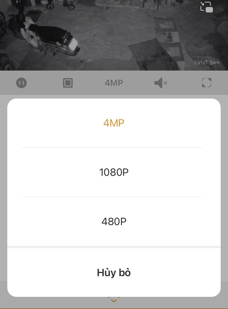 Camera 4MP cho chất lượng hình ảnh chi tiết hơn loại 2MP. Camera xoay 360 này thì góc nhìn sẽ hẹp hơn loại camera cố định các bạn nhé, bù lại có chế độ xoay theo vật chuyển động khá hay. Các bạn nhớ vào app Imou Life để chọn chất lượng 4MP nhé.