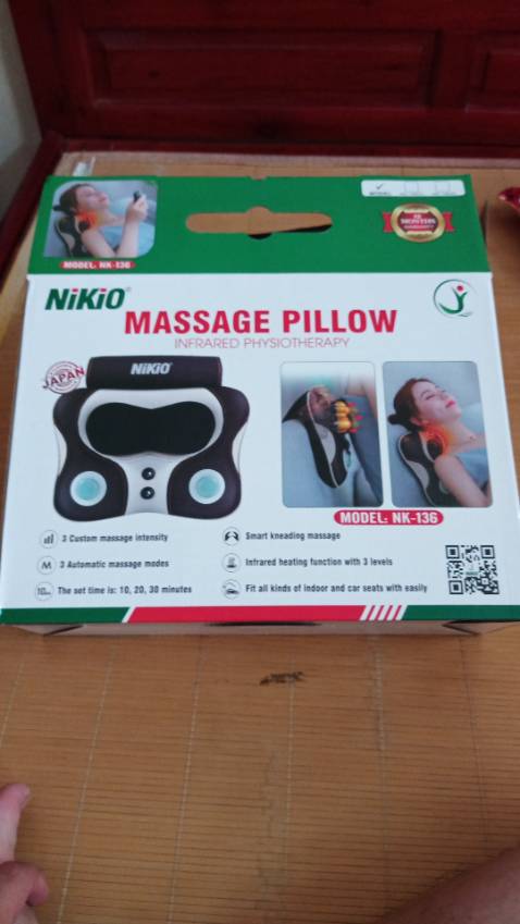 Chiếc máy này dùng rất thích như được tẩm quất mát xa vậy, dùng cho cả cổ và thắt lưng. Dùng rất ok.