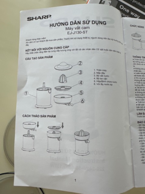 Giao thiếu phụ kiện số 3 (Bộ vắt nước)