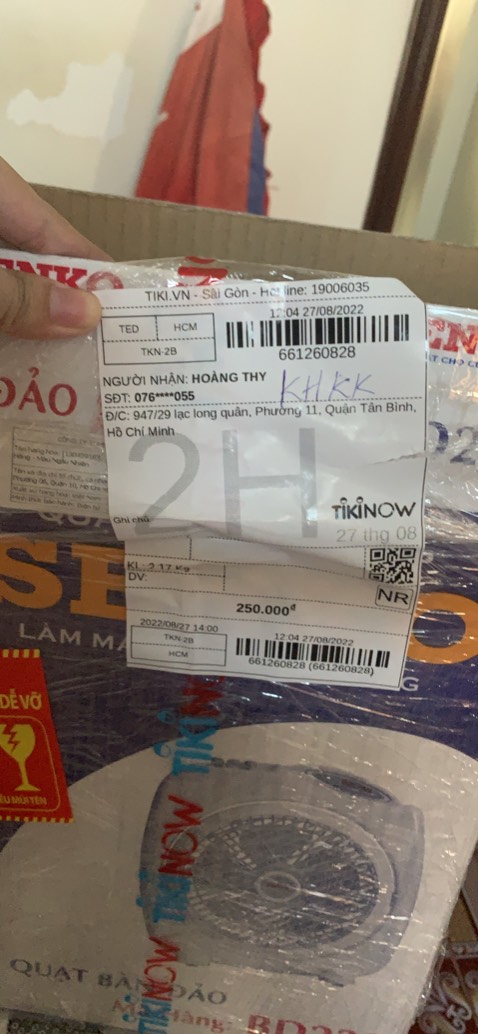 K phải nhu cầu như mình mua , mua hàng thì ship bảo thanh toán mới dc kiểm hàng , mở ra thì k đúng nhu cầu sử dụng , báo lên hệ thống thì bảo hoàn nếu như còn mới và đủ mã còn hộp . Gửi lên thì bảo thùng mở ra nên k cho đổi ? Vậy cho hỏi bên hệ thống có bị lắc k ? Giao k dc kiểm hàng?mở ra kiểm hàng …thì trả bảo đã mở thùng ko cho hoàn đơn? Ủa *** luôn ! 
Mới mua chưa dc 1 tiếng :))) K phải nhu cầu như mình mua , mua hàng thì ship bảo thanh toán mới dc kiểm hàng , mở ra thì k đúng nhu cầu sử dụng , báo lên hệ thống thì bảo hoàn nếu như còn mới và đủ mã còn hộp . Gửi lên thì bảo thùng mở ra nên k cho đổi ? Vậy cho hỏi bên hệ thống có bị lắc k ? Giao k dc kiểm hàng?mở ra kiểm hàng …thì trả bảo đã mở thùng ko cho hoàn đơn? Ủa *** luôn ! 
Mới mua chưa dc 1 tiếng :)))