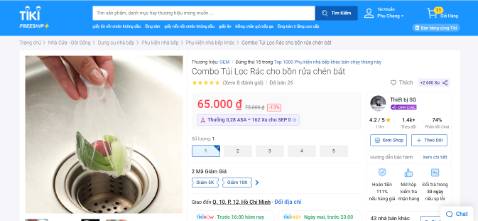 Nhà bán ghi thông tin mập mờ không rõ ràng. Trên tiêu đề thì ghi Combo túi lọc rác, trong phần mô tả thông tin sản phẩm ghi 300 túi. Nhưng khi nhận hàng chỉ 100 túi. Đánh giá 1 Sao.