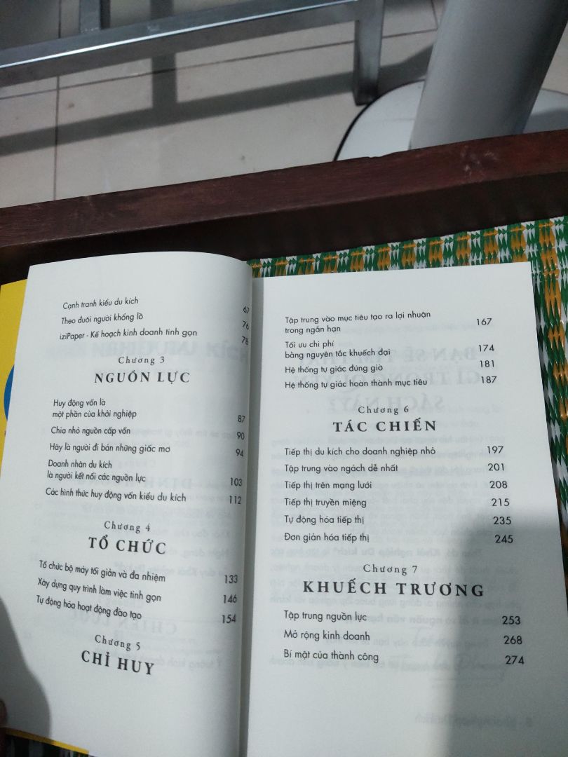 Tôi đã sai lầm ! sai lầm vì ban đầu bán tin bá nghi rằng trên đời làm gì có chuyện ngồn vốn ít mà có thể đứbg vững ở một cái thị trường khốc liệt như thế này ? sau khi nua tôi đã hoàn toàn thay đổi cách suy nghĩ . tôi khuyên thật các bạn mới tập tành khởi nghiệp nên đọc vì sao? vì trong đây có khá nhiều kiến thức thú vị mà bấy lâu nay mình không biết vì sao nó lại như vậy . và còn nhiều điều bổ ích hơn nữa các bạn hãy mua về đọc và trải nhé.