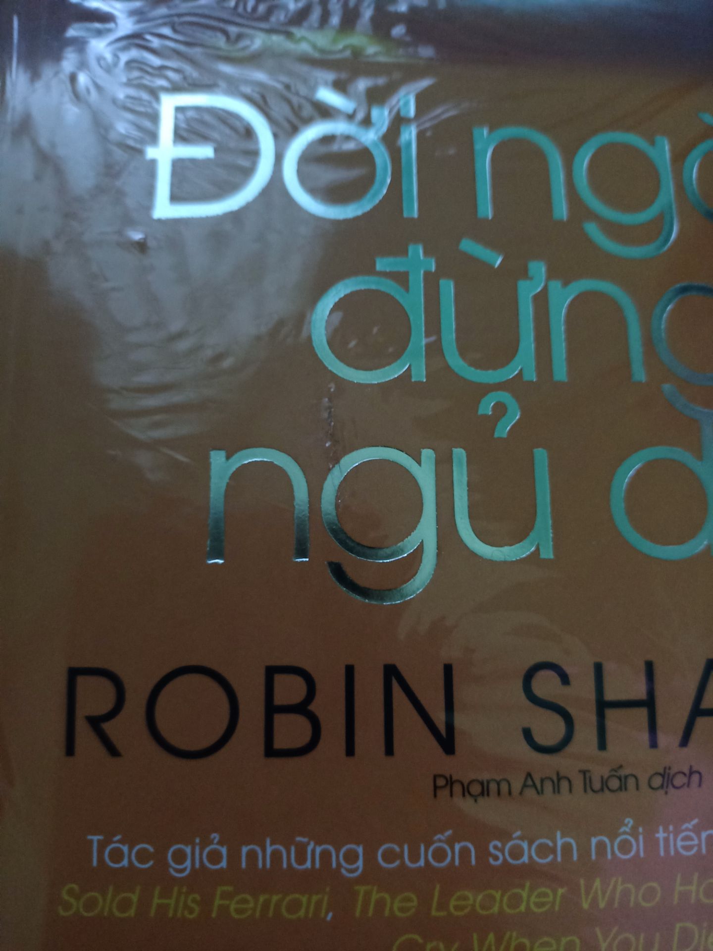 giao hàng nhanh lắm mọi người, sách đẹp, nội dung dễ đọc, ý nghĩa. Mình mua 2 quyển, riêng Đời ngắn đừng ngủ dài có bìa nilon hẳn hoi nhưng k biết do bên shop hay bên vận chuyển vô tình rạch trúng bìa sách của mình 1 đường nhỏ, mình quý sách lắm nên hơi buồn, shop chú ý giúp mình nhé. Sẽ ủng hộ tiếp ❤️