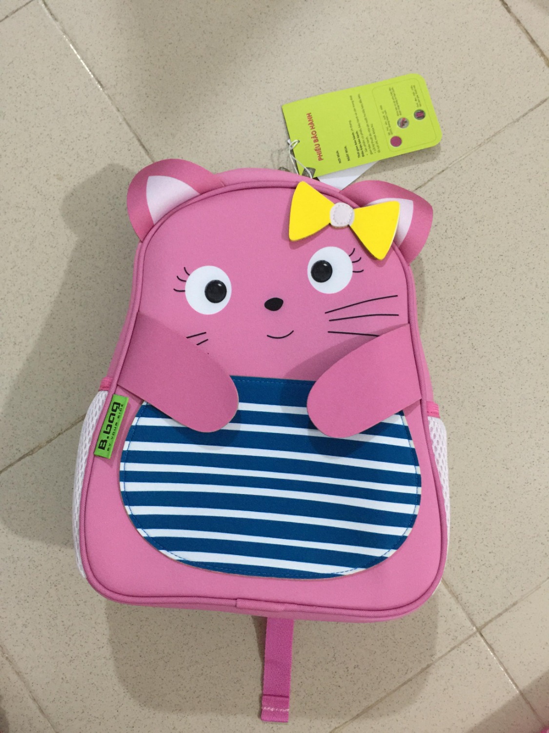 Ba lô đúng như mô tả, rất dễ thương. Size ba lô phù hợp cho các bé mầm non.