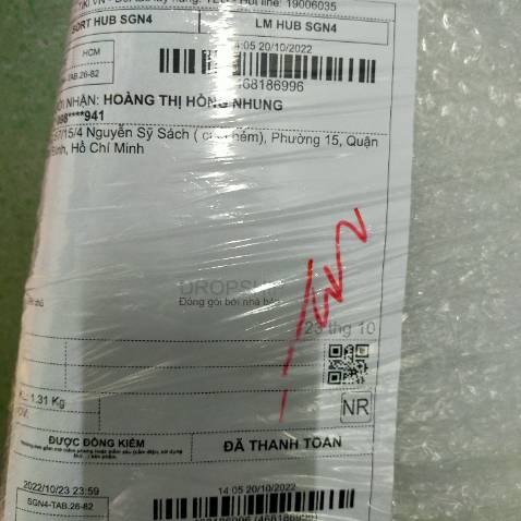 Đóng hàng đẹp, cẩn thận , vỉ đẹp