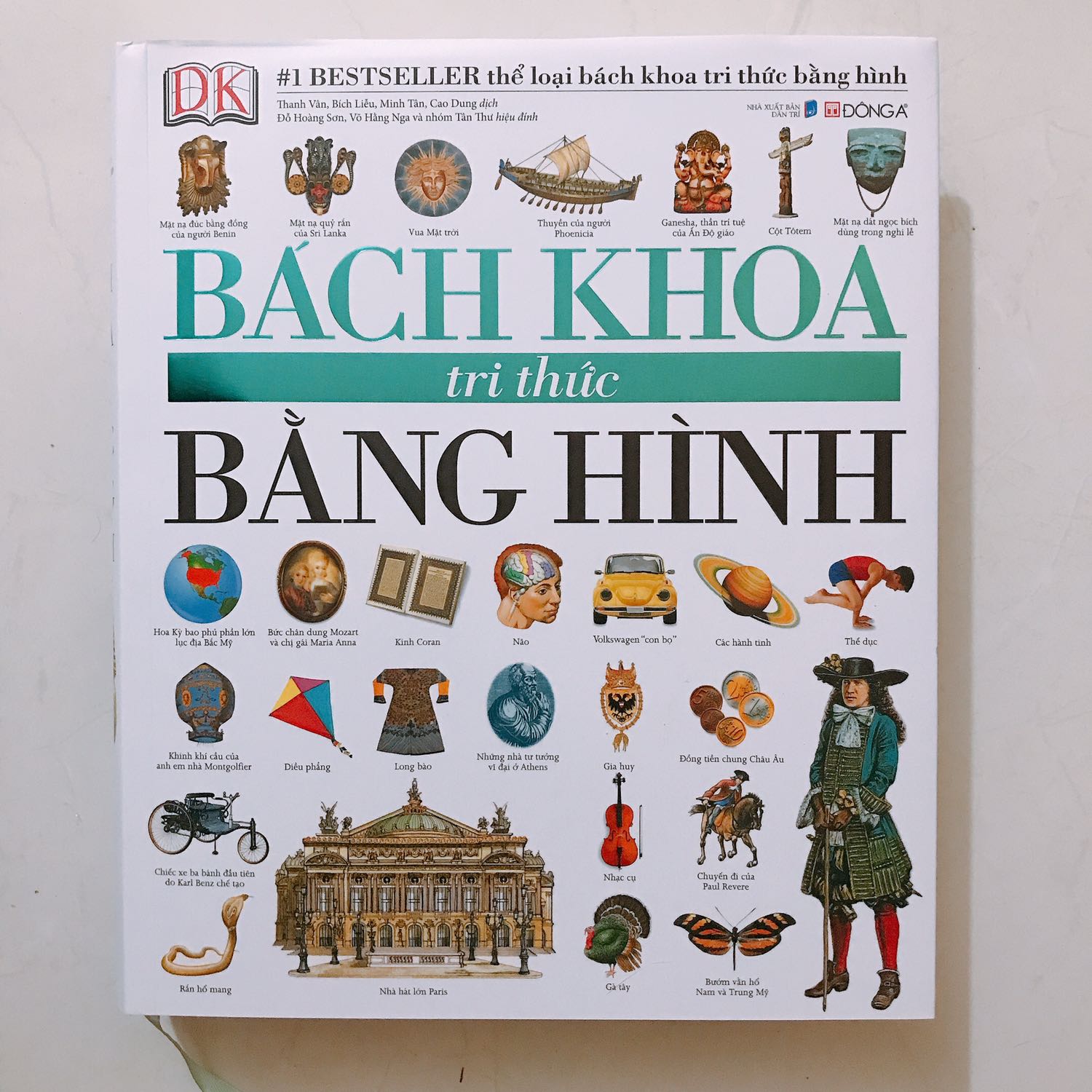RẤT ĐÁNG MUA nha! Đây là 1 cuốn sách nặng ký cả nghĩa đen lẫn nghĩa bóng. 800 trang in màu, cung cấp kiến thức tổng quan về rất nhiều lĩnh vực như lịch sử, địa lý, văn hoá, khoa học, kiến trúc, động thực vật… Các chủ đề được sắp xếp theo thứ tự Alphabet tiếng Anh, chỉ cần biết chút từ vựng tiếng Anh cơ bản là tra cứu rất dễ dàng, hơn nữa cuối sách còn có bảng mục lục - chỉ dẫn tra theo từ khoá tiếng Việt, tóm lại là rất bổ ích nhé!

NS Cá Chép thì trên cả tuyệt vời rồi, đóng gói vận chuyển cực kì cẩn thận, sách tới tay lúc nào cũng mới cóong. Áp đủ mã thì cuốn này còn 260k, quá hợp lý cho một Bách khoa tri thức như thế này! Thanks!