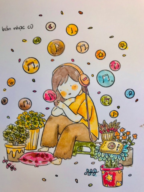 Sách đẹp không tì vết, tô màu chill thật luôn, có thể tô màu nước nhưng cần đệm giấy mặt sau và sẽ có chút hằn màu