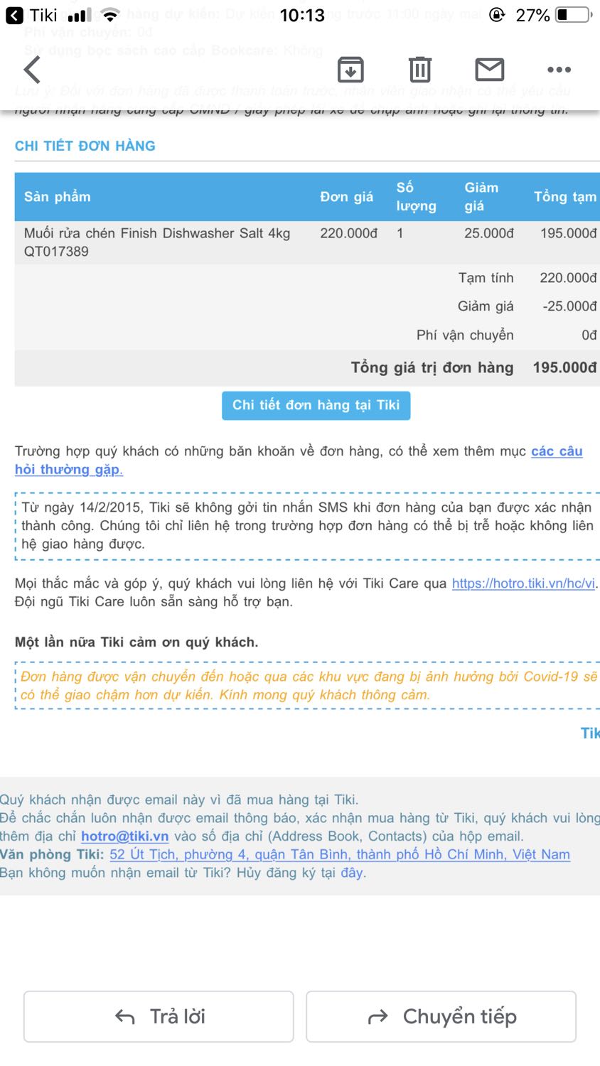 Đặt tikinow giao hàng siêu nhanh, đóng gói cẩn thận,  shop uy tín nên yên tâm về chất lượng, giá tốt.