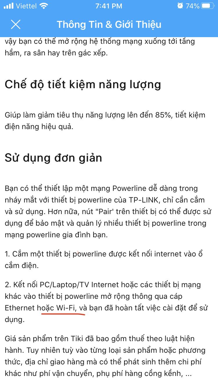 Hàng đúng như hình, đóng gói giao hàng cẩn thận và còn nguyên niêm phong SP.
Tuy nhiên hơi buồn cái là mô tả SP gây nhầm lẫn làm mình tưởng có tích hợp sẵn bộ phát wifi nhưng về *** thì ko có.
Lại phải mua thêm cục phát wifi cắm vào mới dùng dc cho mobile & laptop apple :(