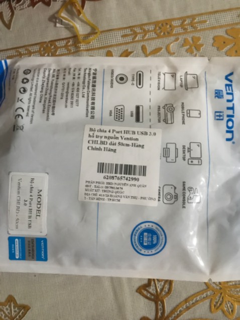 Bộ chia đúng như hình mô tả; dây nối khoảng tầm 10cm. Hoạt động cắm usb tốt