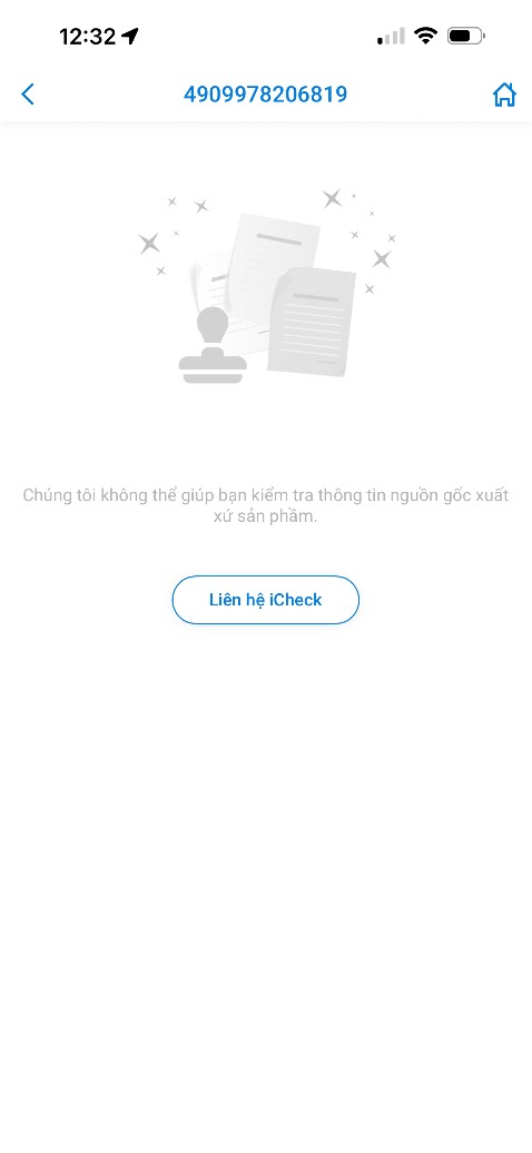 Check mã vạch ngoài hộp thì lên, nhưng check mã vạch trên chai thì tịt, không phân biệt được hàng thật hay *** nữa?